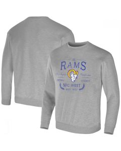 Men's Los Angeles Rams Gray Darius Rucker Collection Pullover Sweatshirt