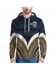 Men's Los Angeles Rams Navy Hoodie (Navy)