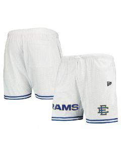 Men's Los Angeles Rams Pro White/Blue Shorts 001