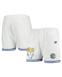 Men's Los Angeles Rams Pro White/Blue Shorts