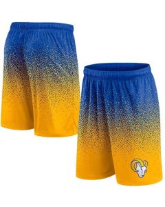 Men's Los Angeles Rams Royal/Gold Ombre Shorts