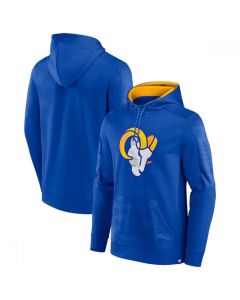 Men's Los Angeles Rams Royal On The Ball Pullover Hoodie