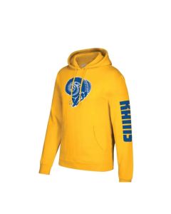Men's Los Angeles Rams Yellow Pullover Hoodie