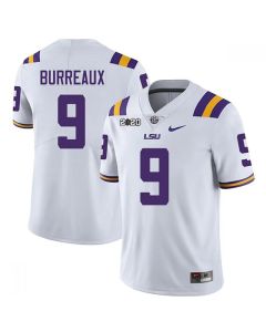 Men's LSU Tigers ACTIVE PLAYER Custom White With 2020 Patch Limited Stitched NCAA Jersey
