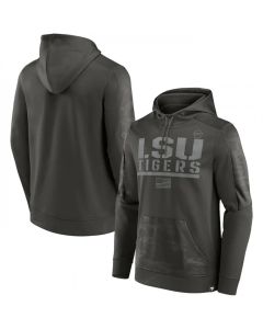 Men's LSU Tigers Olive OHT Military Appreciation Guardian Pullover Hoodie