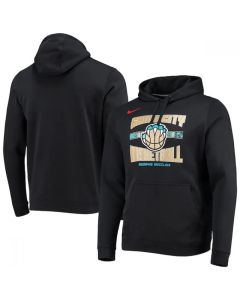Men's Memphis Grizzlies 2021 Black City Edition Story Club Pullover Hoodie