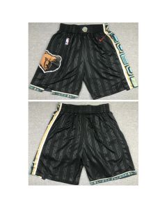 Men's Memphis Grizzlies Black Shorts (Run Small) (Style 2)