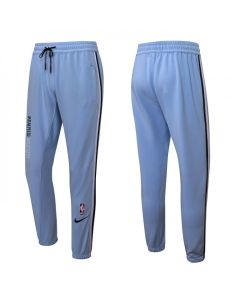 Men's Memphis Grizzlies Blue Performance Showtime Basketball Pants