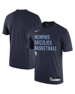 Men's Memphis Grizzlies Navy 2023/24 Sideline Legend Performance Practice T-Shirt
