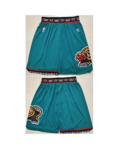 Men's Memphis Grizzlies Teal Shorts (Run Small) (Style 2)