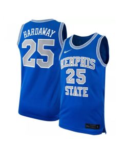 Men's Memphis Tigers #25 Penny Hardaway Blue Stitched Basketball Jersey