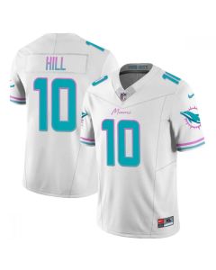 Men's Miami Dolphins #10 Tyreek Hill White 2023 F.U.S.E Alternate Vapor Limited Stitched Football Jersey (White)