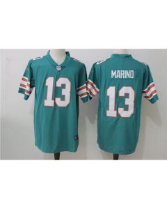 Men's Miami Dolphins #13 Dan Marino Aqua Green Alternate Stitched NFL Vapor Untouchable Limited Jersey