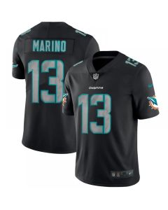 Men's Miami Dolphins #13 Dan Marino Black 2018 Impact Limited Stitched NFL Jersey