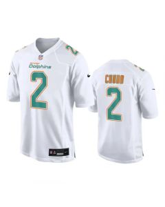 Men's Miami Dolphins #2 Bradley Chubb White Fashion Vapor Untouchable Stitched Football Jersey