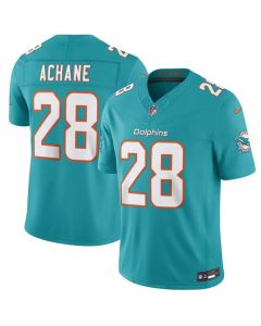 Men's Miami Dolphins #28 De'Von Achane Aqua 2026 Vapor F.U.S.E. Limited Jersey