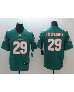 Men's Miami Dolphins #29 Minkah Fitzpatrick Aqua Vapor Untouchable NFL Limited Stitched Jersey