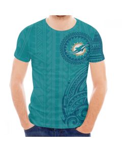 Men's Miami Dolphins Aqua T-Shirt