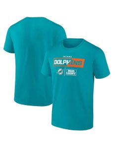 Men's Miami Dolphins Aqua x Bud Light T-Shirt