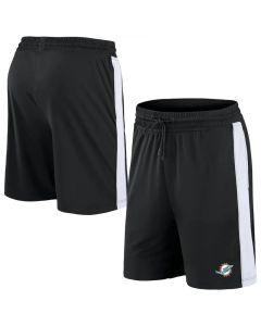 Men's Miami Dolphins Black Performance Shorts