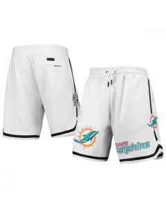 Men's Miami Dolphins White Shorts (White)