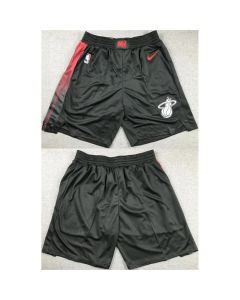 Men's Miami Heat Black Shorts (Run Small)