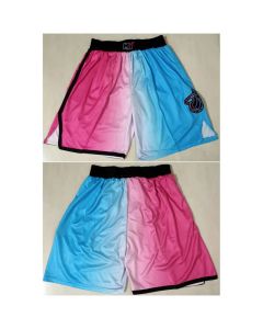 Men's Miami Heat Blue/Pink Shorts (Run Small)