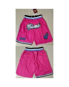 Men's Miami Heat Pink Shorts (Run Small)