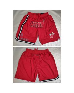 Men's Miami Heat Red Shorts (Run Small)