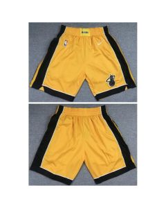 Men's Miami Heat Yellow Shorts (Run Small)