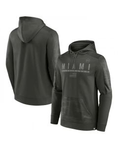 Men's Miami Hurricanes Olive OHT Military Appreciation Guardian Pullover Hoodie