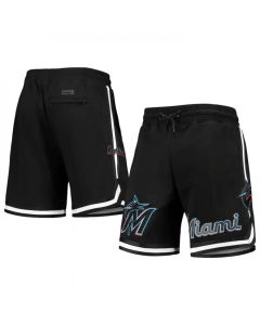 Men's Miami Marlins Black Shorts