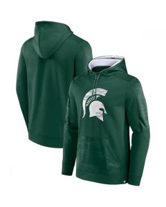 Men's Michigan State Spartans Green On The Ball Pullover Hoodie
