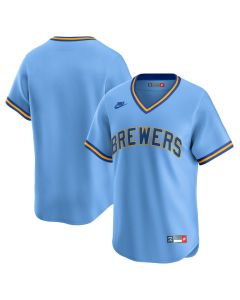 Men's Milwaukee Brewers Nike Blue Limited Cooperstown 1978-89 Jersey (Blue)