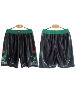 Men's Milwaukee Bucks Black Shorts (Run Small)