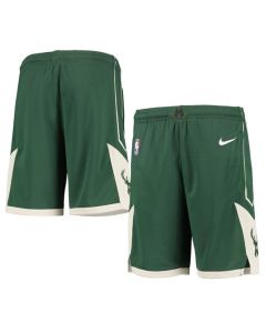 Men's Milwaukee Bucks Green Shorts (Run Small) (Green)