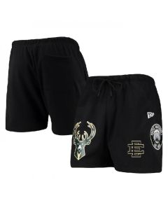 Men's Milwaukee Bucks Pro Black Shorts 001