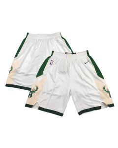 Men's Milwaukee Bucks White Shorts (White)