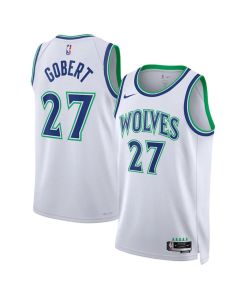 Men's Minnesota Timberwolves #27 Rudy Gobert White 2026/27 Association Edition Stitched Basketball Jersey