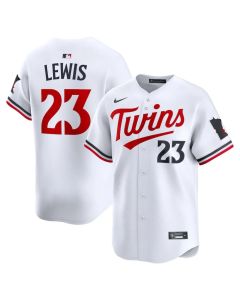 Men's Minnesota Twins #23 Royce Lewis White Home Limited Player Jersey (White)