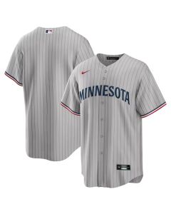 Men's Minnesota Twins Gray Road Replica Team Jersey