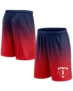 Men's Minnesota Twins Navy/Red Ombre Shorts