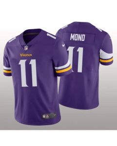 Men's Minnesota Vikings #11 Kellen Mond Purple 2021 Vapor Untouchable Limited Stitched Jersey