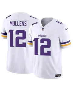 Men's Minnesota Vikings #12 Nick Mullens White 2023 F.U.S.E. Vapor Untouchable Limited Stitched Jersey