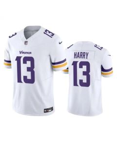 Men's Minnesota Vikings #13 N'Keal Harry White 2023 F.U.S.E. Vapor Untouchable Limited Stitched Jersey