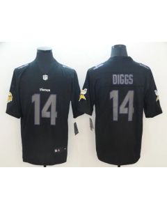 Men's Minnesota Vikings #14 Stefon Diggs Black 2018 Impact Limited Stitched NFL Jersey