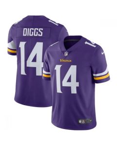 Men's Minnesota Vikings #14 Stefon Diggs Purple Vapor Untouchable Limited Stitched NFL Jersey
