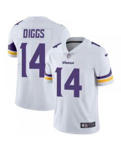 Men's Minnesota Vikings #14 Stefon Diggs White Vapor Untouchable Limited Stitched NFL Jersey