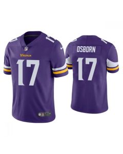 Men's Minnesota Vikings #17 K.J. Osborn Purple Vapor Untouchable Limited Stitched Jersey