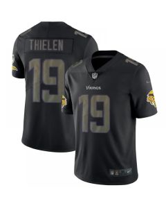 Men's Minnesota Vikings #19 Adam Thielen Black 2018 Impact Limited Stitched NFL Jersey